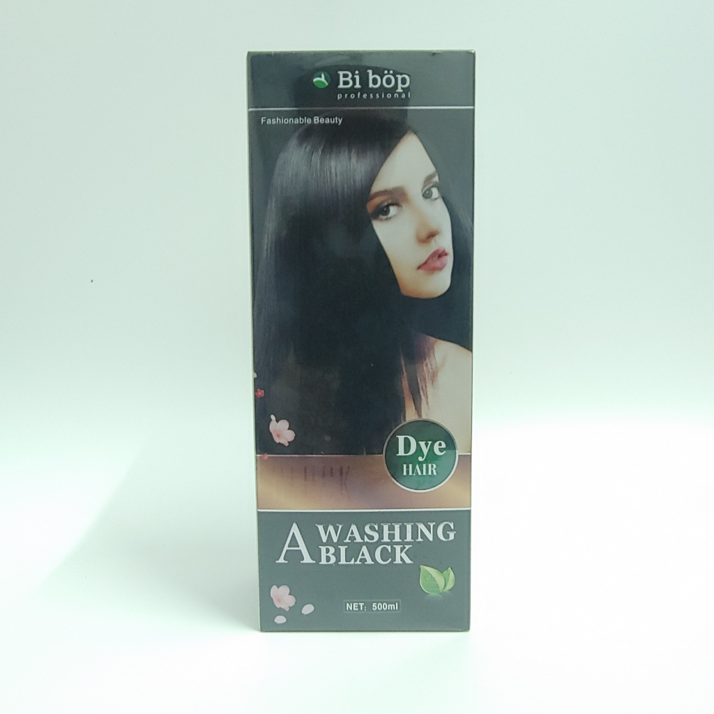 Dầu Gội Thảo Dược Phủ Bạc Đen - Nâu Nhật Bản, Nhuộm Đen Phủ Bạc Bibop 500ml