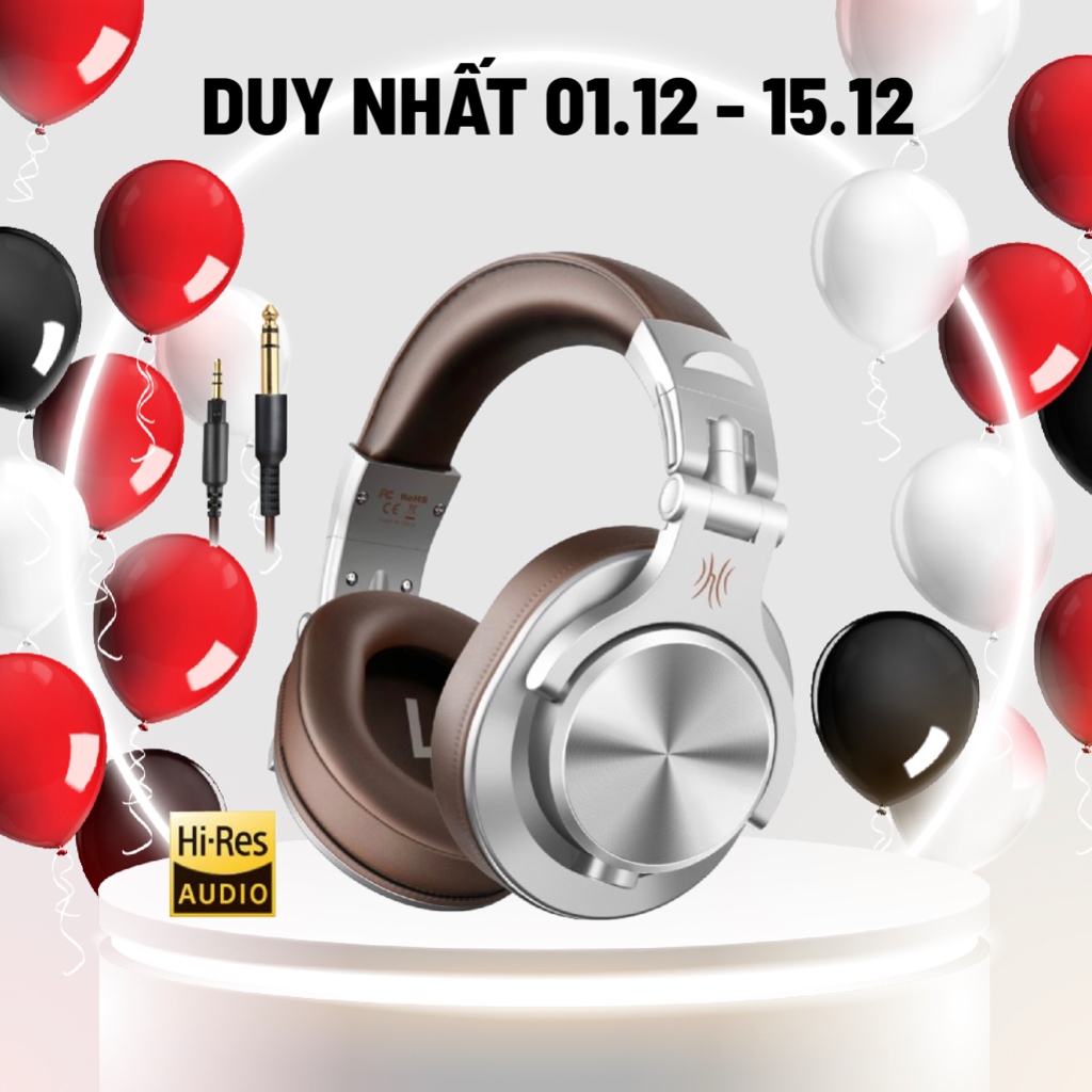 Tai Nghe Oneodio A71 Có Dây, Có Mic Âm Thanh Chuẩn Hires Audio