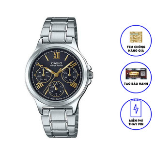 Đồng hồ nữ dây kim loại chính hãng casio ltp-v300d-1a2udf
