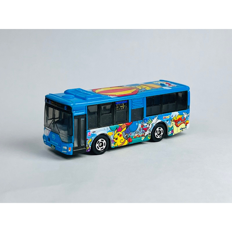 Hobby Store Xe mô hình Tomica Mitsubishi Fuso Aero Star Pokemon Bus - Xe Buýt Xanh