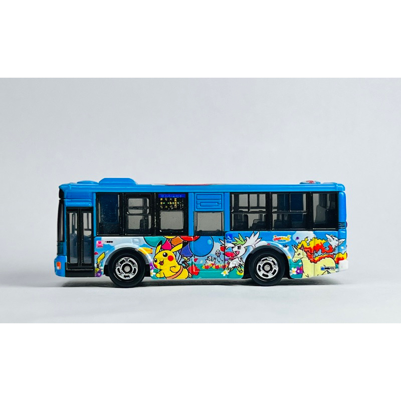 Hobby Store Xe mô hình Tomica Mitsubishi Fuso Aero Star Pokemon Bus - Xe Buýt Xanh