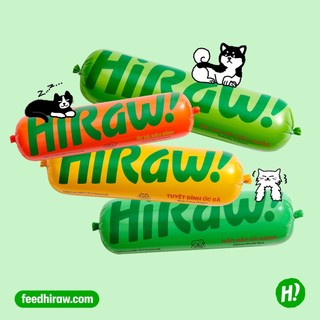 Hi Raw! Thịt Raw Cho Mèo Từ 2 Tháng Tuổi - 500G - Ship 2H HCM - Raw Cat Food - Thực Phẩm Tươi Cho Mèo