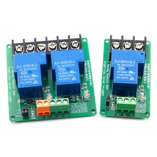 Module relay 1 2 kênh 5v 12v 30a , mạch điện relay 30a