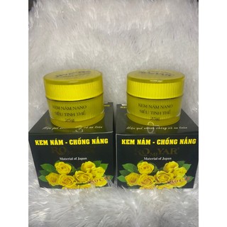 Combo 2 hủ kem nám vàng-chống nắng 25g romiyar