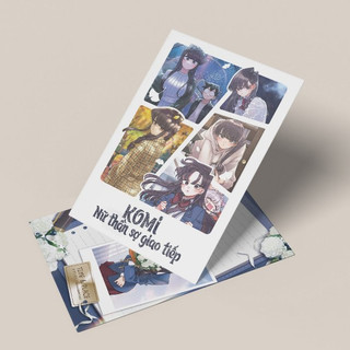 Postcard - Komi Shōko ( Quà Lưu Niệm )