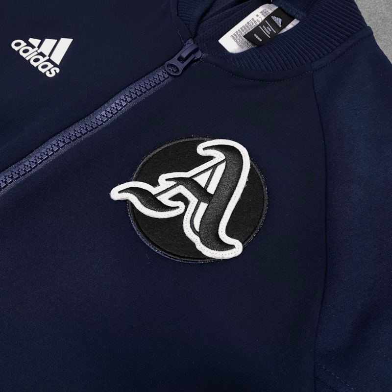 Áo Khoác Bomber Thể Thao Unisex Adidas VRCT Jacket Navy - GK4874