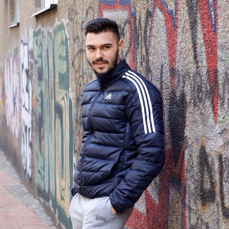 Áo phao lông vũ nam ADIDAS