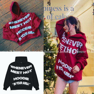 Áo hoodie WHENEVER in nổi 3D vải 100% cotton siêu dày, siêu bền, không bị xù lông Gonz.brand