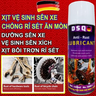 [LOẠI TỐT] Chống Rỉ Sét Bôi Trơn Mối Nối Bảo Dưỡng Sên Xích Xe Máy CARTY Chai Lớn 450ml Tác Dụng Siêu Nhanh, Mạnh Mẽ