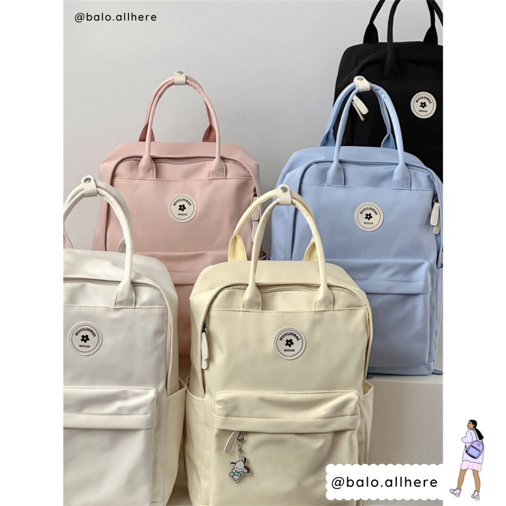 Balo Cặp Sách Đi Học Nữ Ulzzang