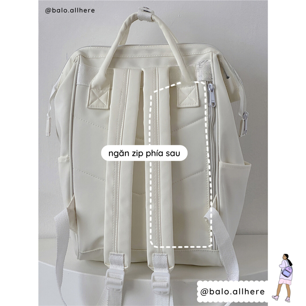 Balo Cặp Sách Nữ Đi Học Ulzzang
