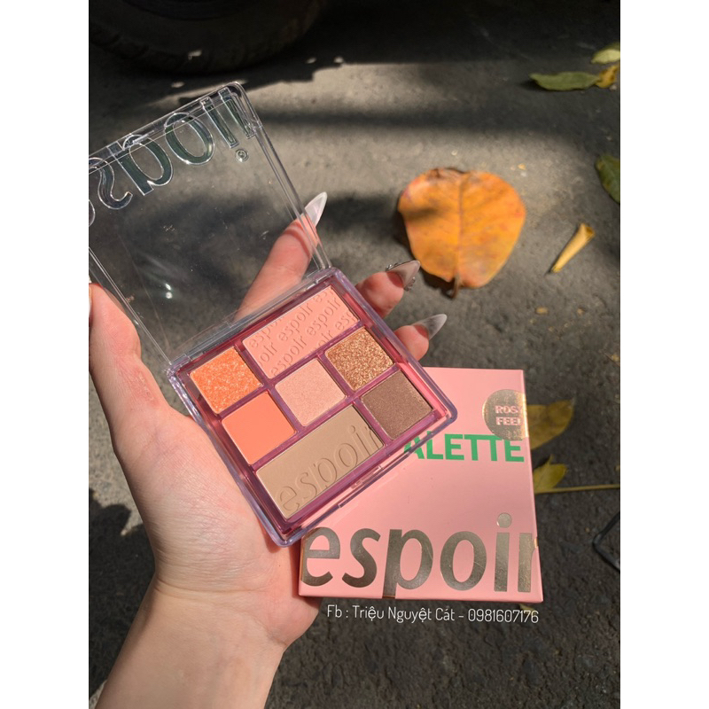 Bảng phấn mắt 7 màu Espoir Eye Palette