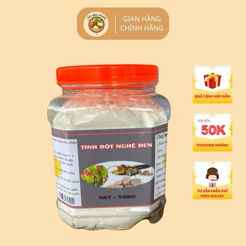 [FreeShip] Tinh Bột Nghệ Đen Nguyên Chất Chuẩn ( Tây Bắc 99 )