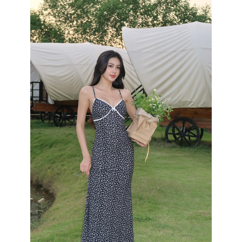 Beachclub_Đầm thun dài Kylie