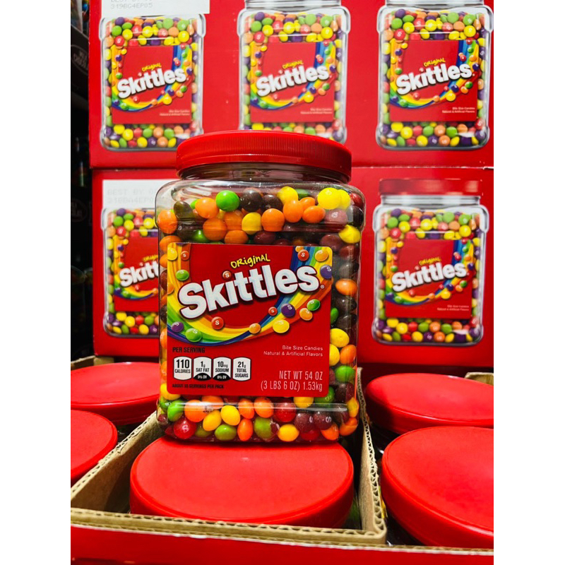 Kẹo Trái Cây Skittles Original Hộp 1.53kg