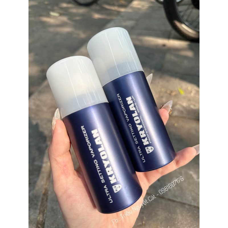 Xịt khoá nên kryolan urtra setting vaporizer