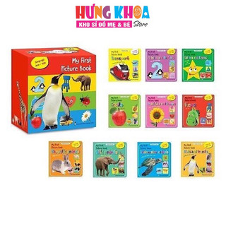 My First Picture Book - Bộ 10 Cuốn Thư Viện Hình Ảnh Đầu Tiên Cho Bé (Song Ngữ Anh Việt)
