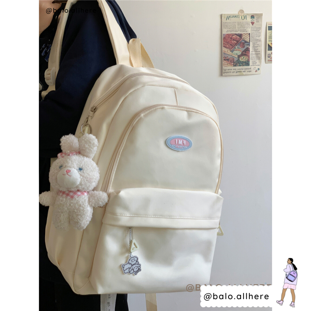 Balo Cặp Sách Đi Học Đơn Giản Dễ Thương