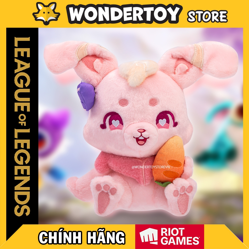 Gấu Bông Riot Games League of Legends TFT Bun Bun Plush - Hàng chính hãng