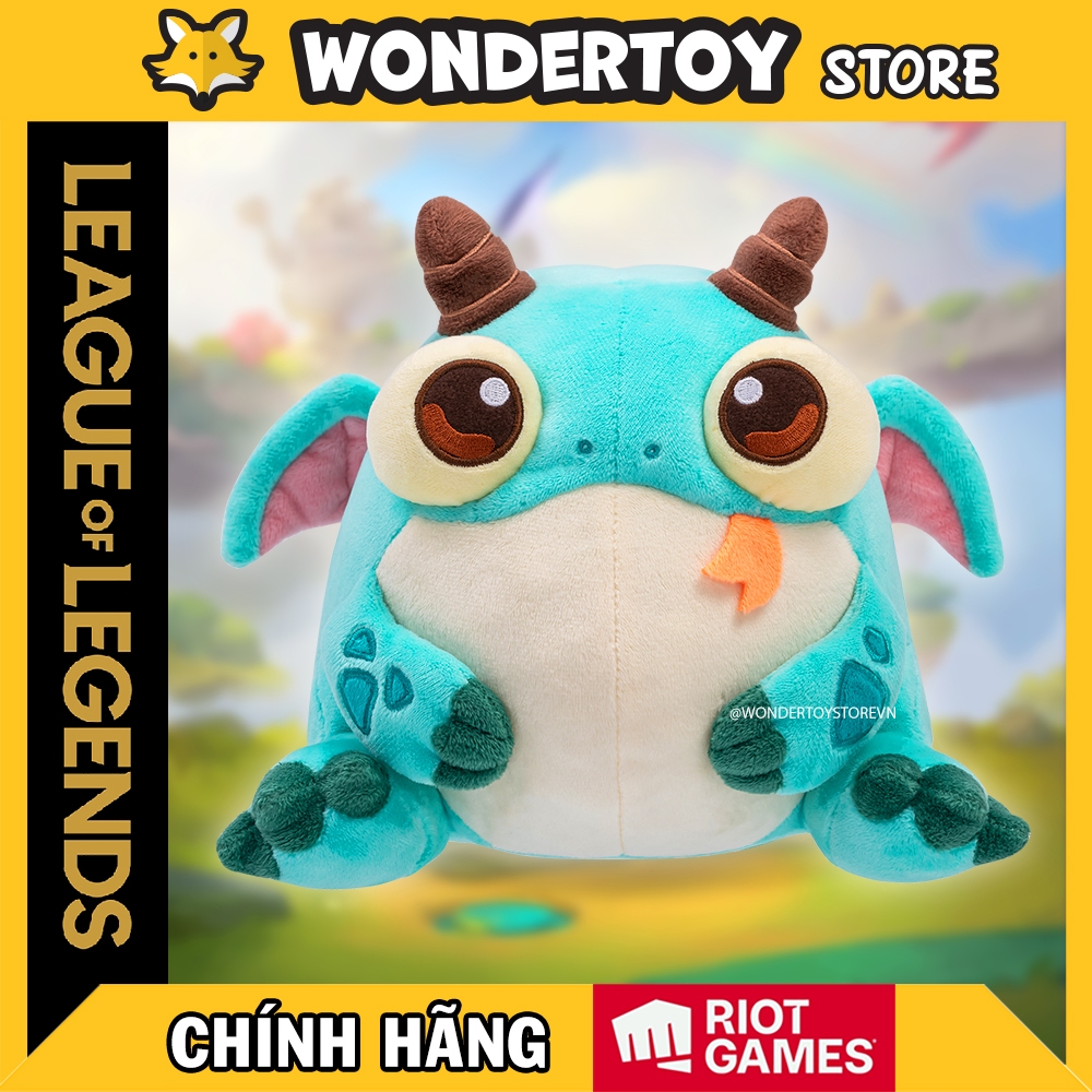 Gấu Bông Riot Games League of Legends TFT Poggles Plush - Hàng chính hãng