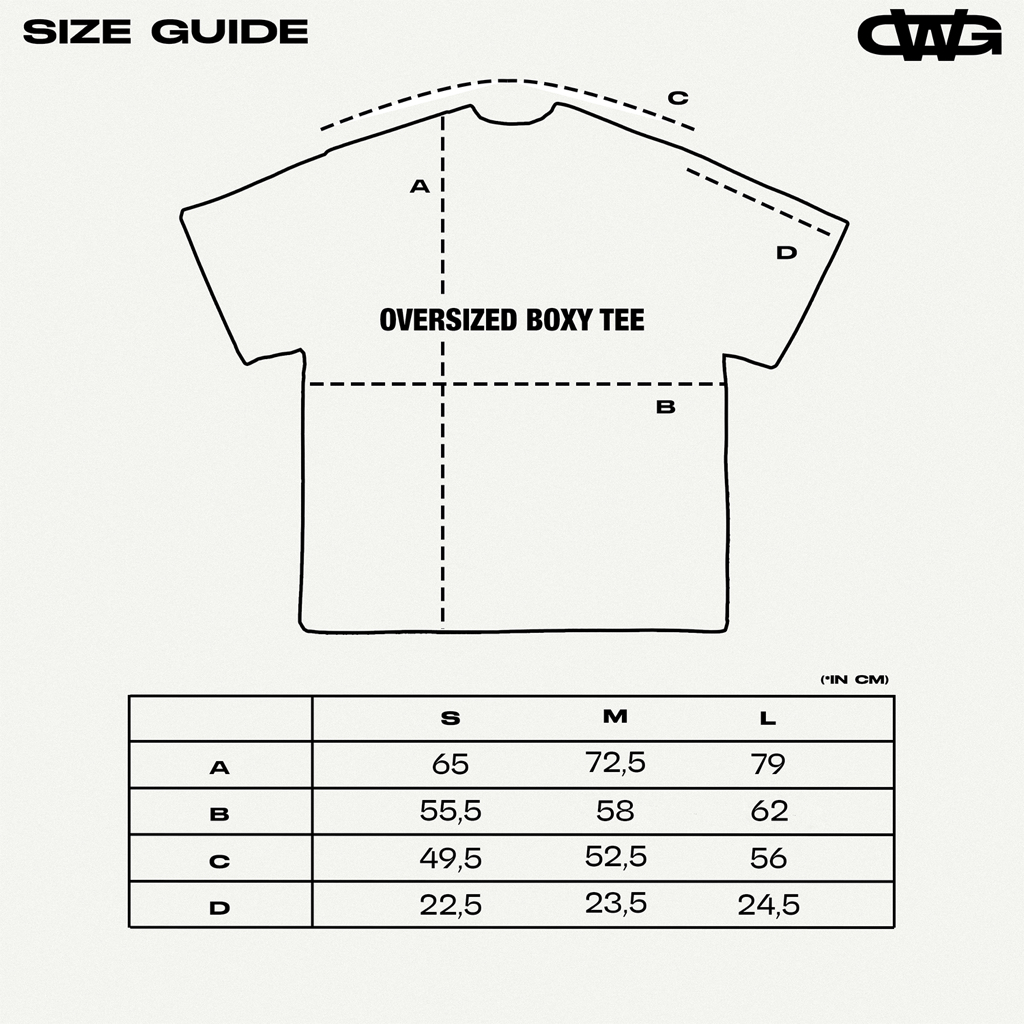 TAPE TEE BEIGE  / Áo Thun Tay Ngắn Tape Màu Be / Oversized Boxy Fit / GAMBLE WORLDWIDE