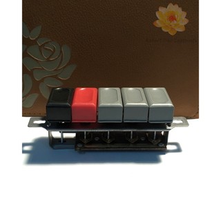 Công tắc quạt 5 số vuông