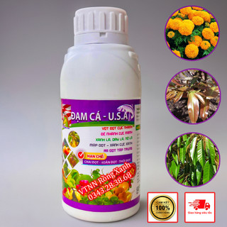 Phân bón Đạm Cá USA vọt đọt đẻ nhánh bung chèo mập đọt bung chồi đồng loạt xanh cây dày lá