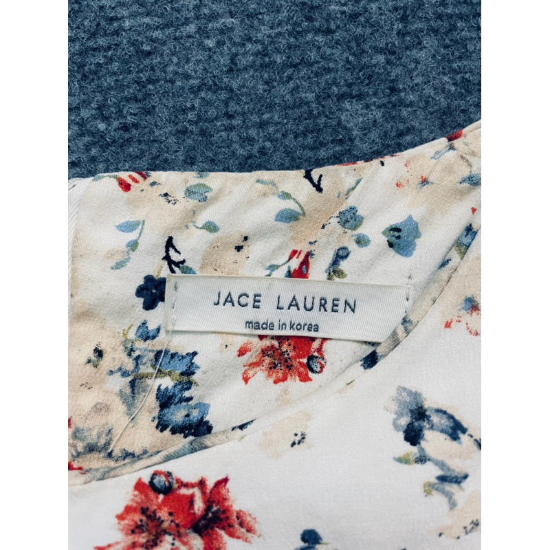 Đầm hoa tiểu thư dáng xoè chất dày dặn mới 90% - thanh lý pass váy 2hand