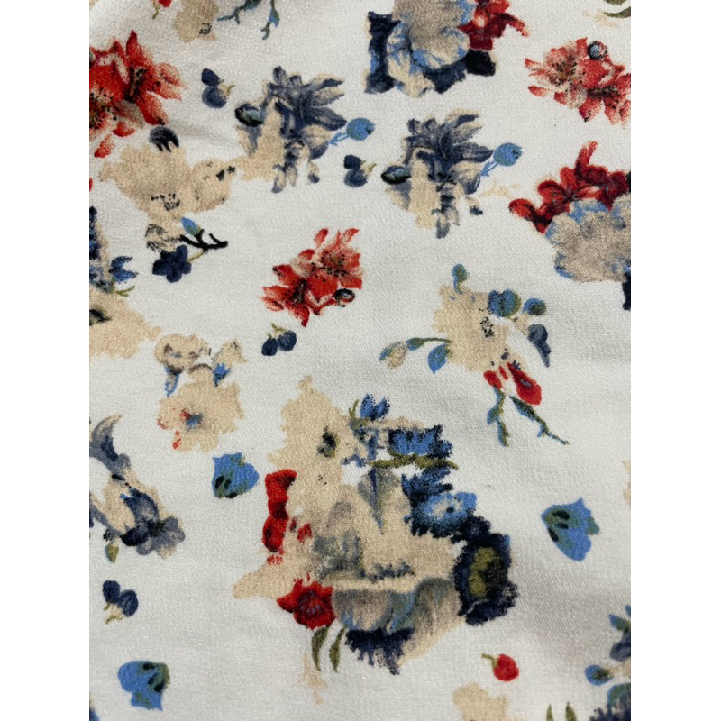 Đầm hoa tiểu thư dáng xoè chất dày dặn mới 90% - thanh lý pass váy 2hand