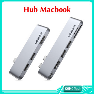 Hub Type C Macbook UGREEN | Chuyển Type-C to HDMI 4K USB SD TF PD100W Thunderbolt