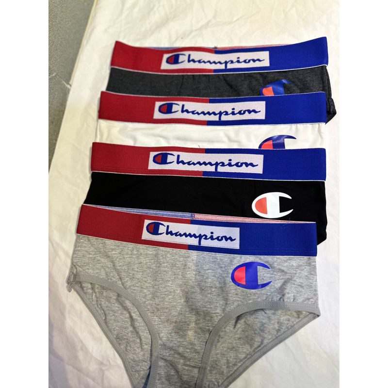 Quần lót cotton nữ & Tom boy Champion cao cấp mặc thông hơi, kháng khuẩn