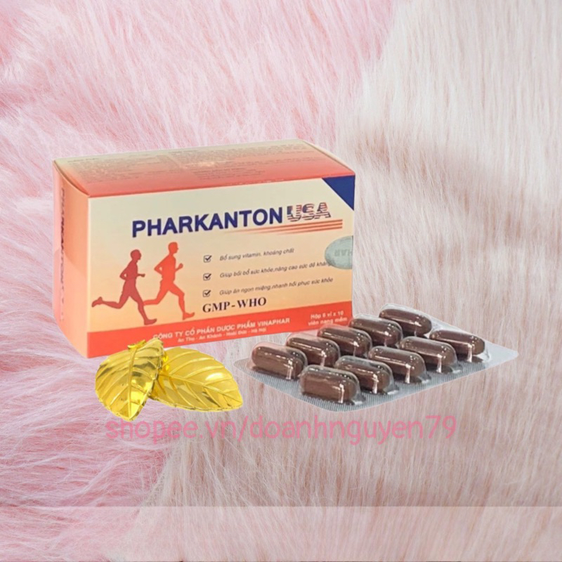 Pharmaton / viên uống  PHARKANTON USA- Hộp 60 Viên - Tăng cường sức đề kháng ,Bổ sung các vitamin và khoáng chất