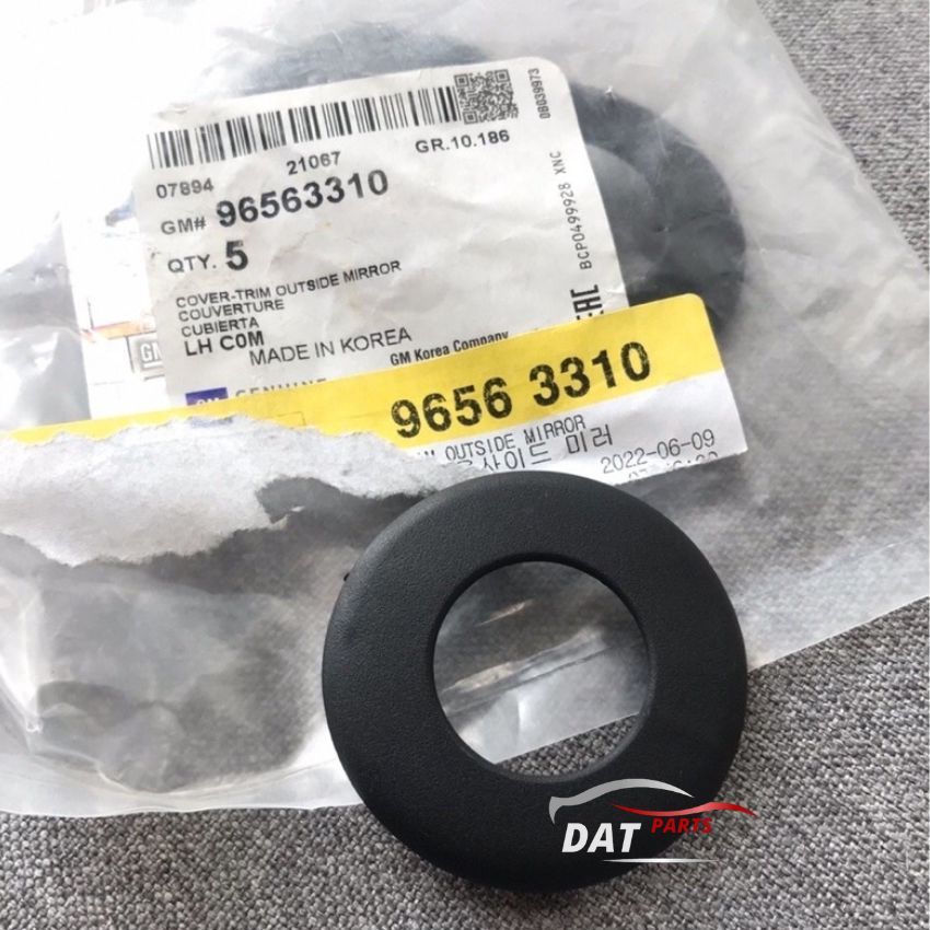 Ốp chân gương,chụp viền tay chỉnh gương trong xe Matiz 1, Matiz 2, Matiz 3, Spark M200 (giá bán 1 cái),96563310, 9656331