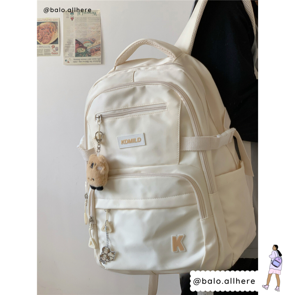 Balo Cặp Sách Đi Học Đựng Được Laptop 15,6 Inch