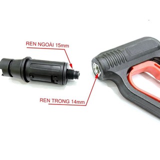 Bép xịt rửa lắp s.úng rửa xe