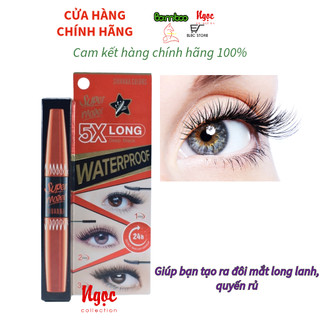 MASCARA NỐI MI HAI ĐẦU SUPER MODEL 5X THÁI LAN