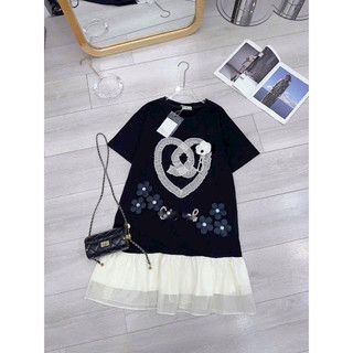 (SHOP 1994 TÁO ĐỎ BIGSIZE )đầm suông phối voan