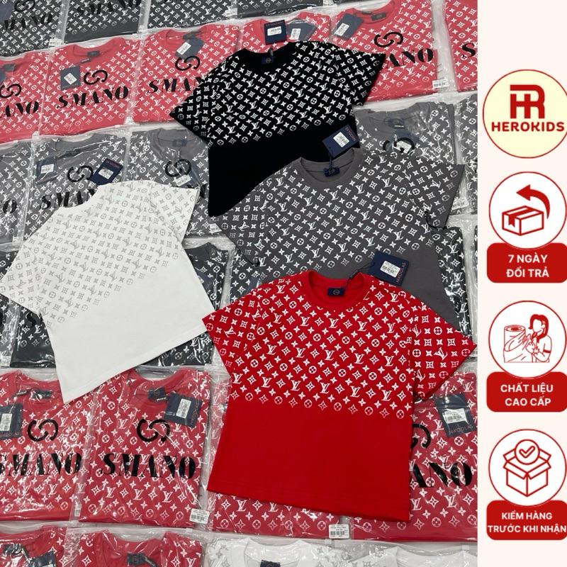 Áo thun cho bé trai hoạ tiết eoo vìi chất chơi phong cách boy phố _7326