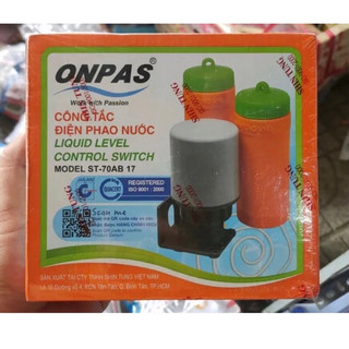 Phao điện tự ngắt +phao cơ inox -1/2+3/4