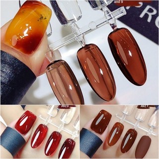  Sơn gel thạch tone nâu đỏ siêu Hot XEIYAJI gel thạch màu trong suốt chất gel đậm đặc bền màu và bóng 