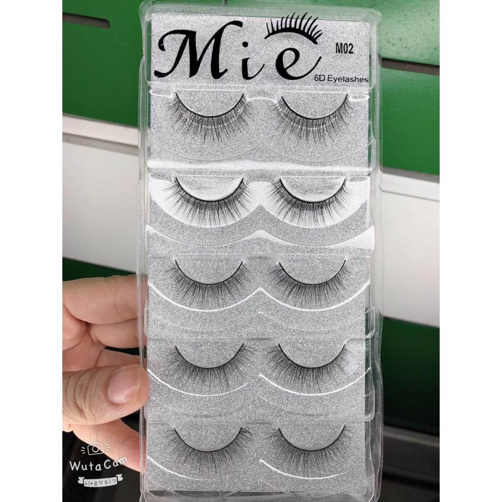 Mi Giả Trang Điểm MIE 6D JO HANE Siêu Hot Hit 5 Đôi lông chồn tự nhiên mềm mỏng gân trong cao cấp