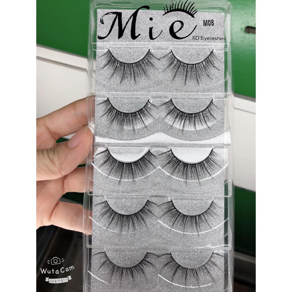 Mi Giả Trang Điểm MIE 6D JO HANE Siêu Hot Hit 5 Đôi lông chồn tự nhiên mềm mỏng gân trong cao cấp