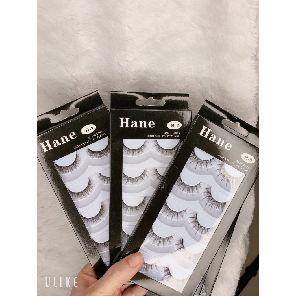Mi Giả Trang Điểm MIE 6D JO HANE Siêu Hot Hit 5 Đôi lông chồn tự nhiên mềm mỏng gân trong cao cấp