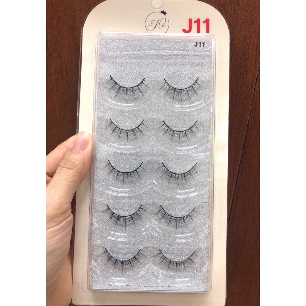 Mi Giả Trang Điểm MIE 6D JO HANE Siêu Hot Hit 5 Đôi lông chồn tự nhiên mềm mỏng gân trong cao cấp