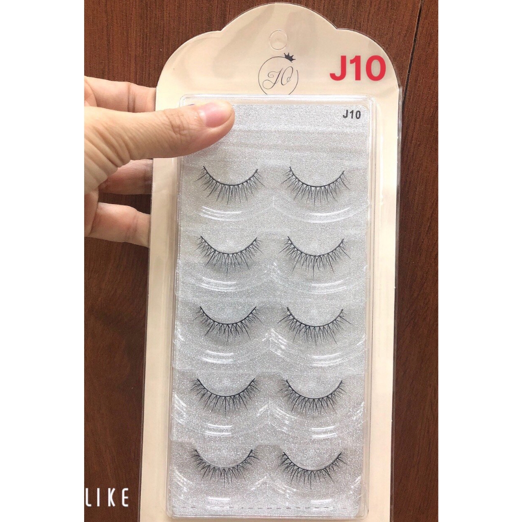 Mi Giả Trang Điểm MIE 6D JO HANE Siêu Hot Hit 5 Đôi lông chồn tự nhiên mềm mỏng gân trong cao cấp