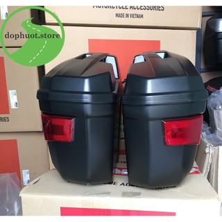 CẶP THÙNG HÔNG GIVI E22N - Thùng bên hông chính hãng Givi 22Lít