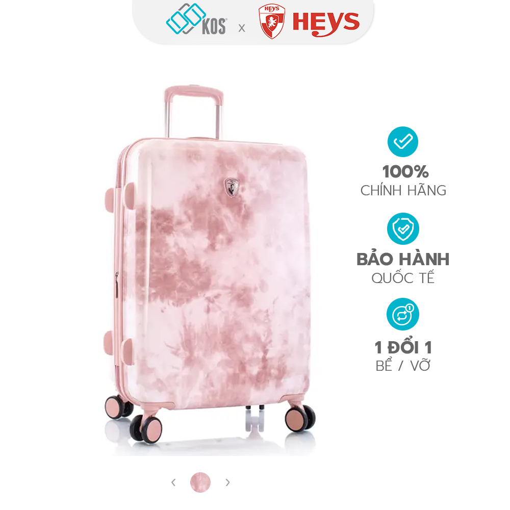 Vali du lịch Heys Tie Dye size S 21 inch - size M 26 inch - thương hiệu Canada - Bảo hành 5 năm quốc tế