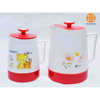 Ca giữ nhiệt, ca đá lạnh, ca trà đá, nhựa chính phẩm, Ca nhiệt Việt Nhật 1L, 2L
