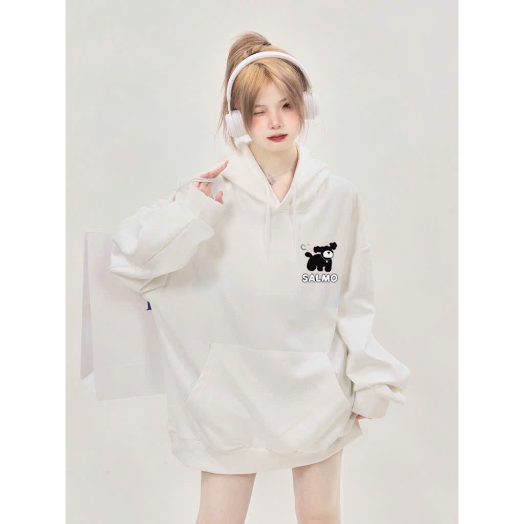 Hoodie cặp dễ thương, áo hoodie nam nữ from to in hình dễ thương chất nỉ dày dặn có nón thời trang đẹp