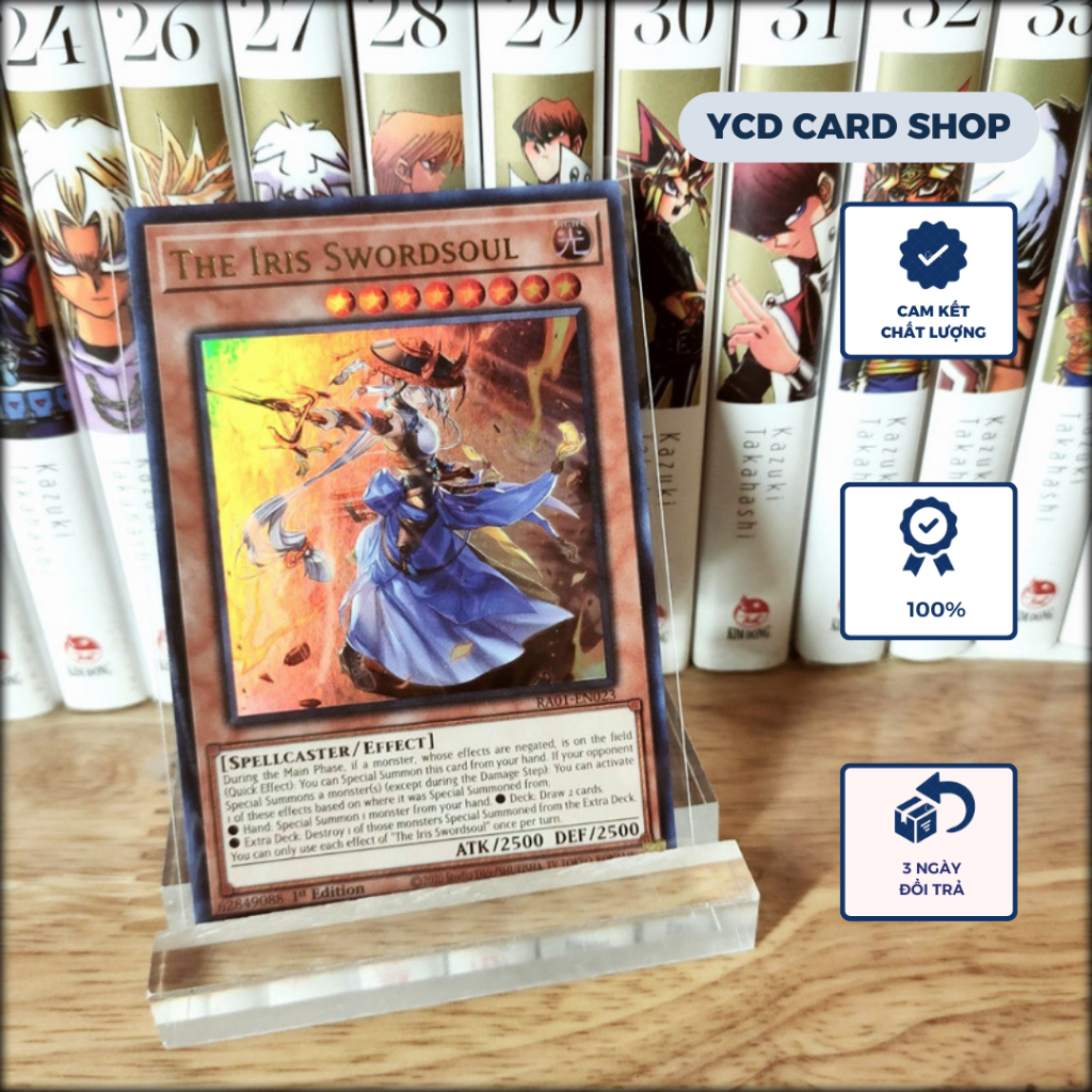 Thẻ bài Yugioh Chính Hãng The Iris Swordsoul